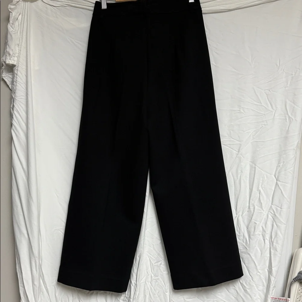 Lucky Brand Black Wide Leg Cropped Women's Pants - size 4 - 29” - Picture 3 of 5